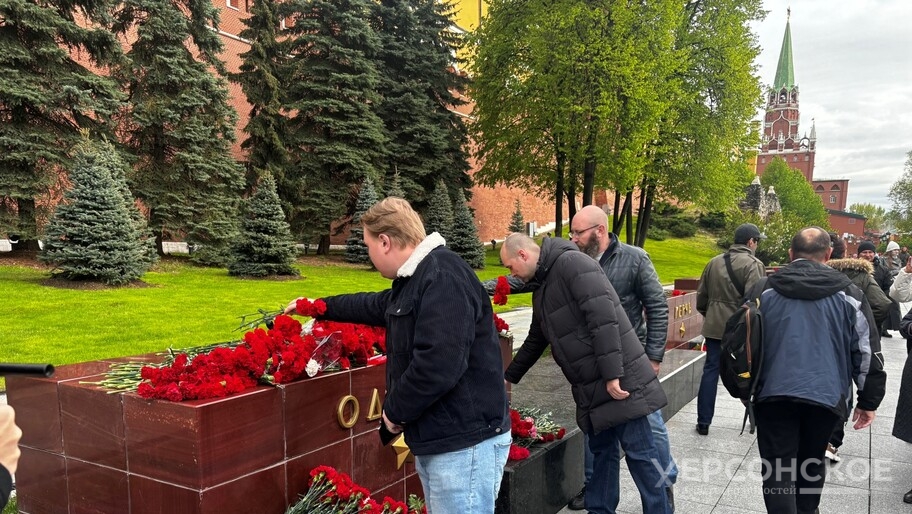 Москва, монумент «Одесса» на аллее городов-героев. Фото: Херсонское агентство новостей